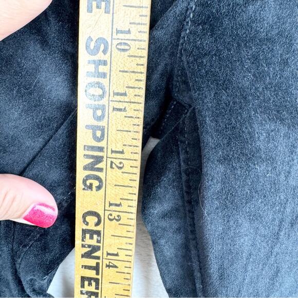 NWT Old Navy Extra High-Waisted Velvet Trouser Flare Pants Black Size 0 Office - Picture 15 of 16